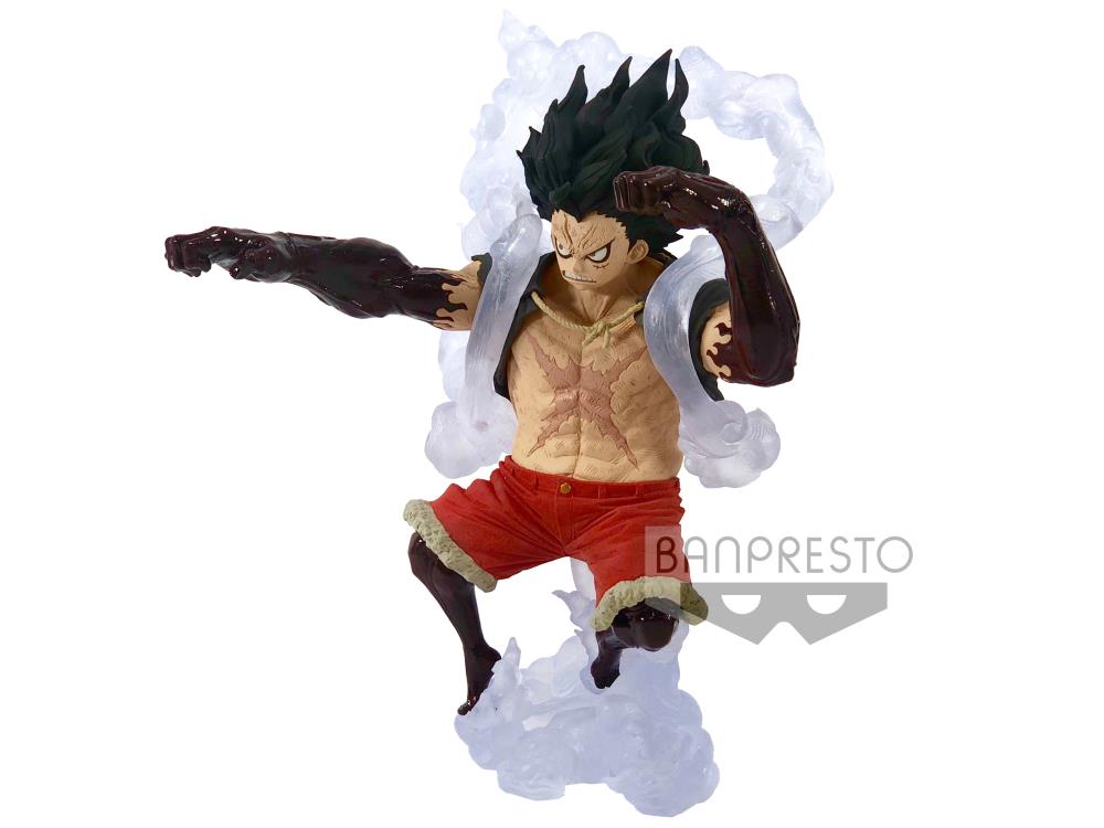 Banpresto One Piece King of Artist Monkey D. Luffy (Gear Fourth: Snakeman) Figure