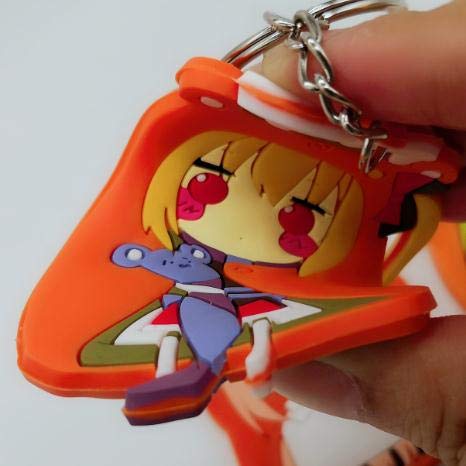 Himouto Umaru-chan Rubber Keychain (Printed on Both Sides)